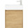 Тумба подвесная с раковиной BelBagno KRAFT MINI-500/260-1A-SO-RNN-L 50 см, Rovere Nebrasca Nature - фото, картинка Тумба подвесная с раковиной BelBagno KRAFT MINI-500/260-1A-SO-RNN-L 50 см, Rovere Nebrasca Nature - фото