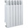 Радиатор Azario AL500/100/6 480х585 мм (6 секции) белый - фото 