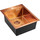 Кухонная мойка Emar EMB-128A PVD Nano Coppery 1 мм, медь, Цвет производителя: медь - фото 