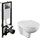 Инсталляция Cersanit Black с подвесным унитазом Vitra Norm Fit 6855B099-1777 - фото, картинка Инсталляция Cersanit Black с подвесным унитазом Vitra Norm Fit 6855B099-1777 - фото
