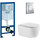 Инсталляция с подвесным унитазом комплект: Grohe Rapid SL 38772001 с подвесным унитазом Aquanet Smart W Rimless 276395 сиденье микролифт, крепление, кнопка смыва хром - фото, картинка Инсталляция с подвесным унитазом комплект: Grohe Rapid SL 38772001 с подвесным унитазом Aquanet Smart W Rimless 276395 сиденье микролифт, крепление, кнопка смыва хром - фото