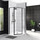 Душевое ограждение BelBagno 90x90 см UNO-195-P-1-90-C-NERO, черный/прозрачное - фото, картинка Душевое ограждение BelBagno 90x90 см UNO-195-P-1-90-C-NERO, черный/прозрачное - фото