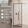 Душевая перегородка RGW WA-012B 120x200 см 35101212-84 (стекло 8 мм) с кронштейном в комплекте, чёрный/прозрачное - фото, картинка Душевая перегородка RGW WA-012B 120x200 см 35101212-84 (стекло 8 мм) с кронштейном в комплекте, чёрный/прозрачное - фото