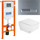 Инсталляция BelBagno BB002-80 с подвесным безободковым унитазом Cezares Cadro CZR-4823-CHR/CZR4823SC/BB002-80/BB011-MR-CHROME.M (кнопка смыва Marmi, хром матовый) - фото, картинка Инсталляция BelBagno BB002-80 с подвесным безободковым унитазом Cezares Cadro CZR-4823-CHR/CZR4823SC/BB002-80/BB011-MR-CHROME.M (кнопка смыва Marmi, хром матовый) - фото