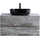 Тумба подвесная со столешницей Cezares MOLVENO 46-100-2C-SO-LG 100 см, Legno Grigio/Marmo Grigio Lucido - фото, картинка Тумба подвесная со столешницей Cezares MOLVENO 46-100-2C-SO-LG 100 см, Legno Grigio/Marmo Grigio Lucido - фото