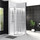 Душевое ограждение BelBagno 90x90 см UNO-195-P-1-90-CH-CR, хром/шиншилла - фото, картинка Душевое ограждение BelBagno 90x90 см UNO-195-P-1-90-CH-CR, хром/шиншилла - фото