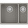 Кухонная мойка Lemark Sinara 550.2-U 9910081, грей, Цвет производителя: грей - фото 