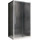 Душевое ограждение Abber Schwarzer Diamant 130x80 см AG30130MH-S80M, хром/матовое - фото, картинка Душевое ограждение Abber Schwarzer Diamant 130x80 см AG30130MH-S80M, хром/матовое - фото