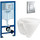 Инсталляция Grohe Rapid SL 38772001 с подвесным унитазом Sanita Luxe Attica WC.WH/Attica/DM/WHT.G/S1 - фото, картинка Инсталляция Grohe Rapid SL 38772001 с подвесным унитазом Sanita Luxe Attica WC.WH/Attica/DM/WHT.G/S1 - фото