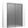 Душевая дверь Ambassador Intense 150 см 110022204IBB (стекло 8 мм) чёрный/тонированное - фото, картинка Душевая дверь Ambassador Intense 150 см 110022204IBB (стекло 8 мм) чёрный/тонированное - фото