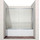 Шторка для ванны Ambassador Bath Screens 1700х1400 мм 16041105, хром/прозрачное - фото, картинка Шторка для ванны Ambassador Bath Screens 1700х1400 мм 16041105, хром/прозрачное - фото