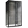 Душевое ограждение Abber Schwarzer Diamant 120х80 см AG30120BH-S80B-S80B, черный/прозрачное - фото, картинка Душевое ограждение Abber Schwarzer Diamant 120х80 см AG30120BH-S80B-S80B, черный/прозрачное - фото