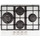 Газовая варочная поверхность Schaub Lorenz SLK GL6531 (белое стекло) - фото 