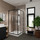 Душевое ограждение Niagara Nova 90x90 см NG-6808-08 BLACK, черный/прозрачное - фото, картинка Душевое ограждение Niagara Nova 90x90 см NG-6808-08 BLACK, черный/прозрачное - фото