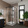Душевое ограждение Niagara Nova 100x100 см NG-6809-08 BLACK, черный/прозрачное - фото, картинка Душевое ограждение Niagara Nova 100x100 см NG-6809-08 BLACK, черный/прозрачное - фото