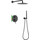 Душевая система для душа Timo Saona SX-2369/03SM, черный матовый - фото 