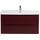 Тумба подвесная с раковиной BelBagno MARINO-CER-800-2C-SO-BRDL-P 80 см, Bordo Lucido - фото, картинка Тумба подвесная с раковиной BelBagno MARINO-CER-800-2C-SO-BRDL-P 80 см, Bordo Lucido - фото