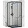 Душевое ограждение Loranto Neo 100x100 см CS-21809B-100, чёрный/прозрачное - фото, картинка Душевое ограждение Loranto Neo 100x100 см CS-21809B-100, чёрный/прозрачное - фото