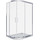 Душевое ограждение Bas Cofe R-120-C-CH 120x80 см, хром/прозрачное - фото 