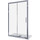 Душевая дверь Bas Cofe WTW-130-C-CH 130 см, хром/прозрачное - фото 