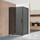 Душевое ограждение Vincea Extra 110-120x90 см VSR-1E111290CGB (стекло 8 мм), черный/тонированное - фото, картинка Душевое ограждение Vincea Extra 110-120x90 см VSR-1E111290CGB (стекло 8 мм), черный/тонированное - фото