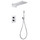 Душевая система для душа с термостатом Abber Weiss Insel AF8052 - фото 