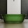 Ванна прозрачная Abber Kristall 170x75 см AT9707Emerald, зеленый - фото 