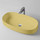 Раковина-чаша ArtCeram Cognac 68 см COL005 12 00 giallo zinco - фото 