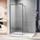 Душевая перегородка Veconi Korato 70 см KR81GR-70-01-C8 (стекло 8 мм) с кронштейном в комплекте, графит/прозрачное - фото, картинка Душевая перегородка Veconi Korato 70 см KR81GR-70-01-C8 (стекло 8 мм) с кронштейном в комплекте, графит/прозрачное - фото