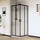 Душевое ограждение Vincea City 90x90 см VSS-5CT900CLB, черный/прозрачное - фото, картинка Душевое ограждение Vincea City 90x90 см VSS-5CT900CLB, черный/прозрачное - фото
