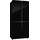 Холодильник Side by Side NordFrost RFQ 510 NFGB inverter (чёрное стекло) - фото, картинка Холодильник Side by Side NordFrost RFQ 510 NFGB inverter (чёрное стекло) - фото