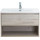 Тумба подвесная с раковиной BelBagno KRAFT-800-1C-SO-RGB 80 см, Rovere Galifax Bianco - фото, картинка Тумба подвесная с раковиной BelBagno KRAFT-800-1C-SO-RGB 80 см, Rovere Galifax Bianco - фото