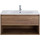 Тумба подвесная с раковиной BelBagno KRAFT-800-1C-SO-RT 80 см, Rovere Tabacco - фото 