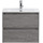 Тумба подвесная с раковиной BelBagno KRAFT 39-600/390-2C-SO-CG 60 см, Cemento Grigio - фото, картинка Тумба подвесная с раковиной BelBagno KRAFT 39-600/390-2C-SO-CG 60 см, Cemento Grigio - фото