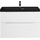 Тумба подвесная с раковиной BelBagno MARINO-H60-800-2C-SO-BL-P 80 см, Bianco Lucido (раковина BB800/450-LV-ART-AST-NERO) - фото, картинка Тумба подвесная с раковиной BelBagno MARINO-H60-800-2C-SO-BL-P 80 см, Bianco Lucido (раковина BB800/450-LV-ART-AST-NERO) - фото