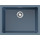 Кухонная мойка Omoikiri Okinoshima 61-U/I-SB 4997065, smoky blue, Цвет производителя: smoky blue - фото 