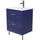 Тумба напольная с раковиной Iddis Oxford 60 см OXF60N0i95K, синий - фото 