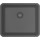 Кухонная мойка Omoikiri OMI 43-U/I ULTRA MINI-GB 4997417 0,8 мм, графит, Цвет производителя: графит - фото 