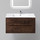 Тумба подвесная с раковиной BelBagno 90 см ETNA-900-2C-SO-RW-P (раковина LOV-900-LVB) Rovere Moro, Цвет фасада: Rovere Moro - фото, картинка Тумба подвесная с раковиной BelBagno 90 см ETNA-900-2C-SO-RW-P (раковина LOV-900-LVB) Rovere Moro, Цвет фасада: Rovere Moro - фото