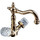 Смеситель для раковины Boheme Crystal 292-CRST, бронза - фото 