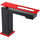 Смеситель для раковины Boheme Q 141-BR, black-red, Цвет производителя: black-red - фото 
