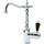 Смеситель для раковины высокий Boheme Tradizionale Nero Swarovski 242, chrome - фото 
