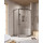 Душевое ограждение 100x100 см Cezares Relax-304-P-1-100-C-GM, оружейная сталь/прозрачное - фото, картинка Душевое ограждение 100x100 см Cezares Relax-304-P-1-100-C-GM, оружейная сталь/прозрачное - фото