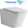 Унитаз подвесной безободковый Tece Spring S 9700996 с тонкой крышкой микролифт (система смыва торнадо) - фото, картинка Унитаз подвесной безободковый Tece Spring S 9700996 с тонкой крышкой микролифт (система смыва торнадо) - фото