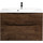 Тумба подвесная с раковиной BelBagno MARINO-H60-800-2C-SO-RW-P 80 см, Rovere Moro (раковина BB800/450-LV-MR-PR) - фото, картинка Тумба подвесная с раковиной BelBagno MARINO-H60-800-2C-SO-RW-P 80 см, Rovere Moro (раковина BB800/450-LV-MR-PR) - фото