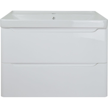 Тумба подвесная с раковиной Azario Lotos 70/2 см CS00083930, белый - фото, картинка 2 Тумба подвесная с раковиной Azario Lotos 70/2 см CS00083930, белый - фото 2