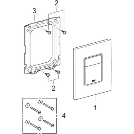 Инсталляция с подвесным унитазом комплект: Grohe Rapid SL 38772001+38732GL0 с подвесным безободковым унитазом Azario Teramo AZ-0052-UQ сиденье микролифт, крепление, кнопка смыва золото глянцевое, Цвет производителя: золото глянцевое - фото 17