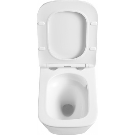 Инсталляция с подвесным унитазом комплект: Grohe Rapid SL 38772001+38732GL0 с подвесным безободковым унитазом Azario Teramo AZ-0052-UQ сиденье микролифт, крепление, кнопка смыва золото глянцевое, Цвет производителя: золото глянцевое - фото 7