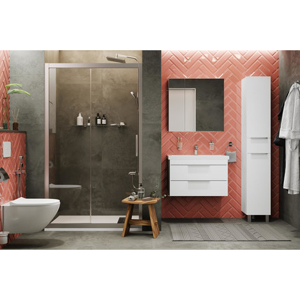 Пенал напольный Stworki Копенгаген С08509, белый - фото 6