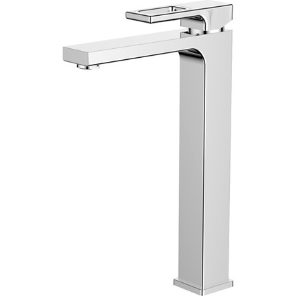 Смеситель для раковины высокий Gerhans K11127, хром, Цвет производителя: хром - фото 